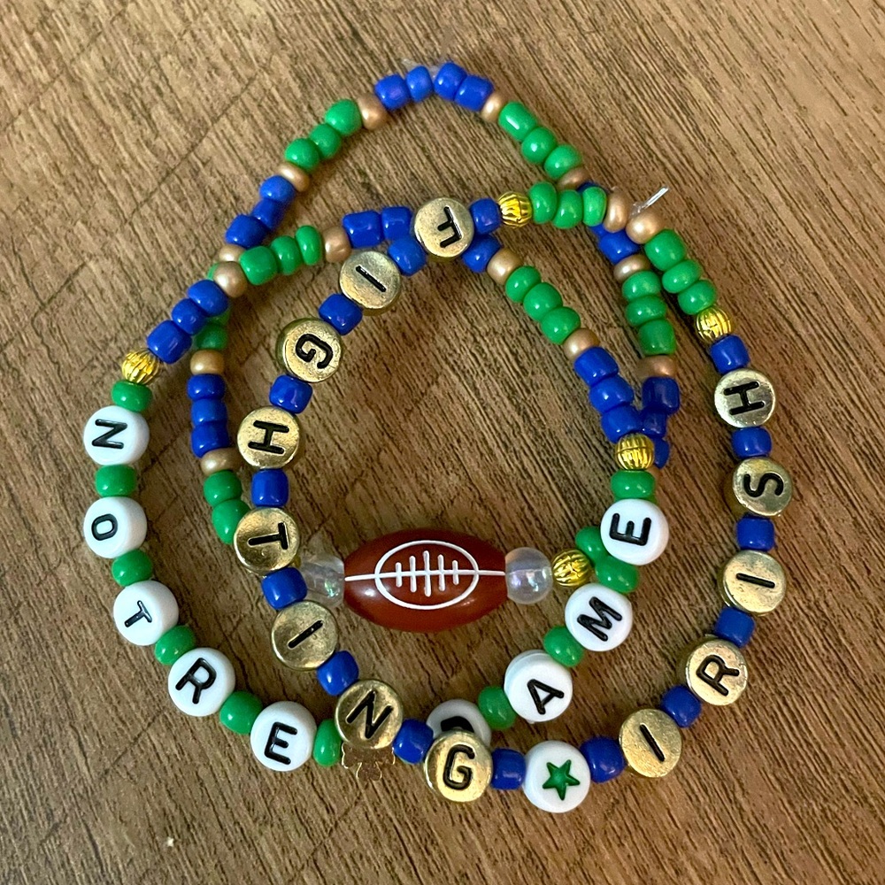 Notre Dame Football Bracelets